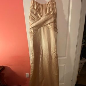 Bridesmaid dresses beige color